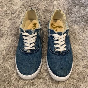 Sam Edelman Denim Sneakers